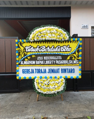 Papan Bunga Duka di Kendari Barat