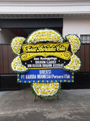 Papan Bunga Duka di Kendari Barat
